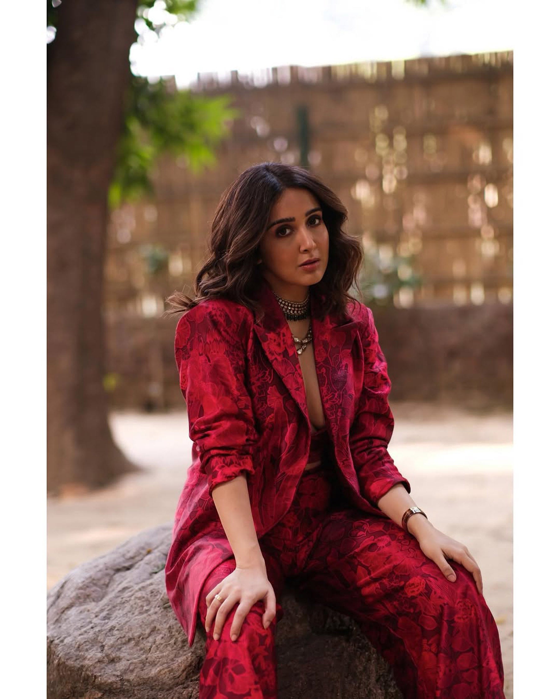 Sanjana Batra In Firey Red