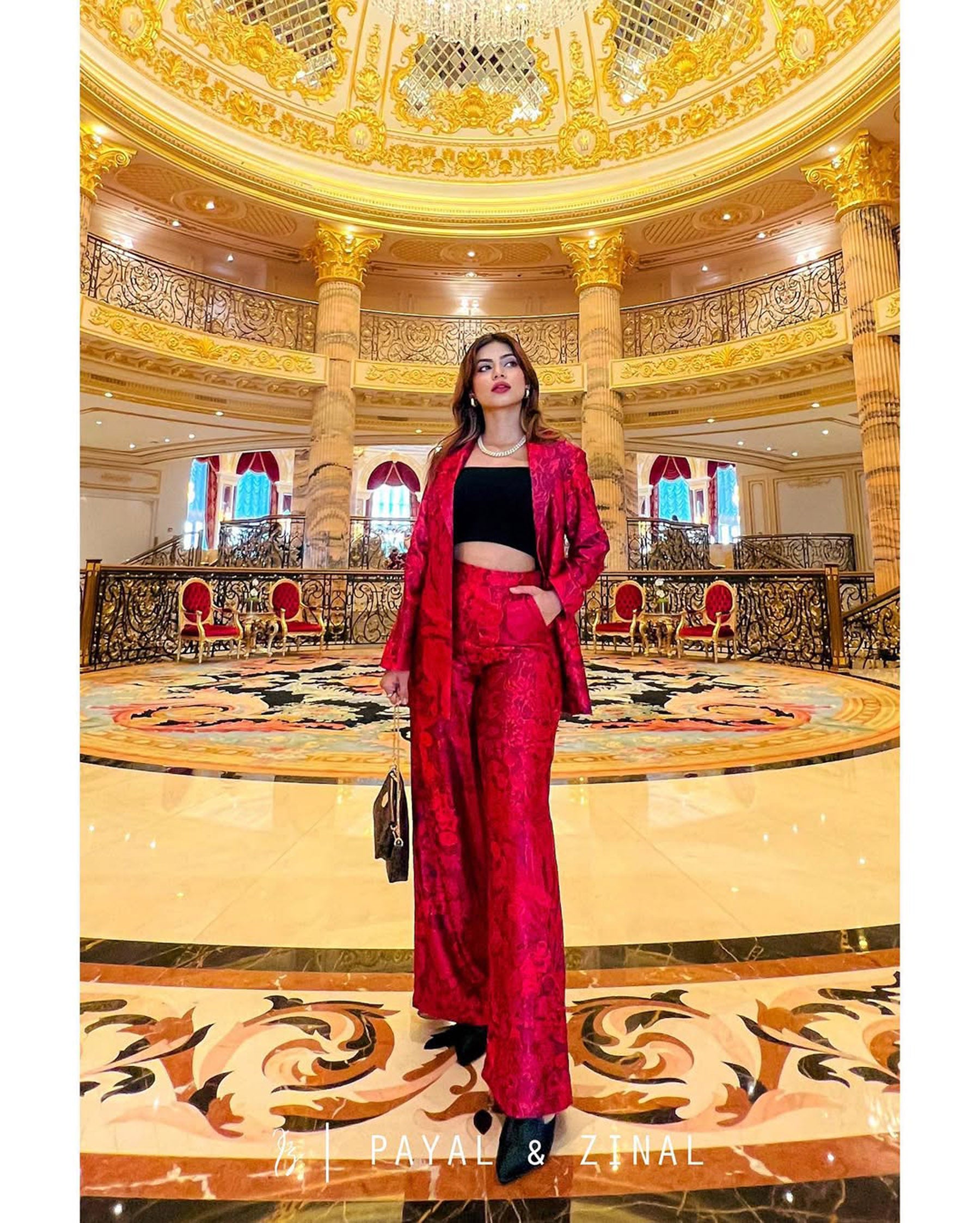 Nagma Mirajkar In Firey Red
