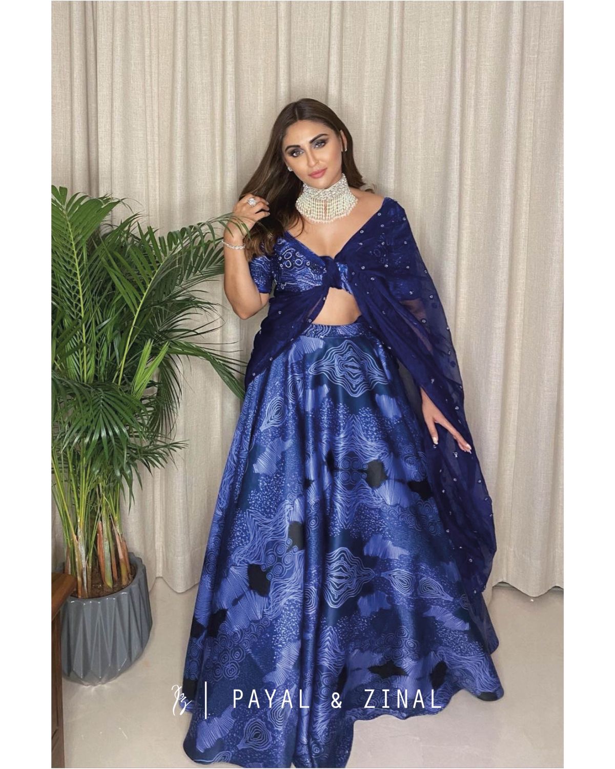 Krystle Dsouza In Azure