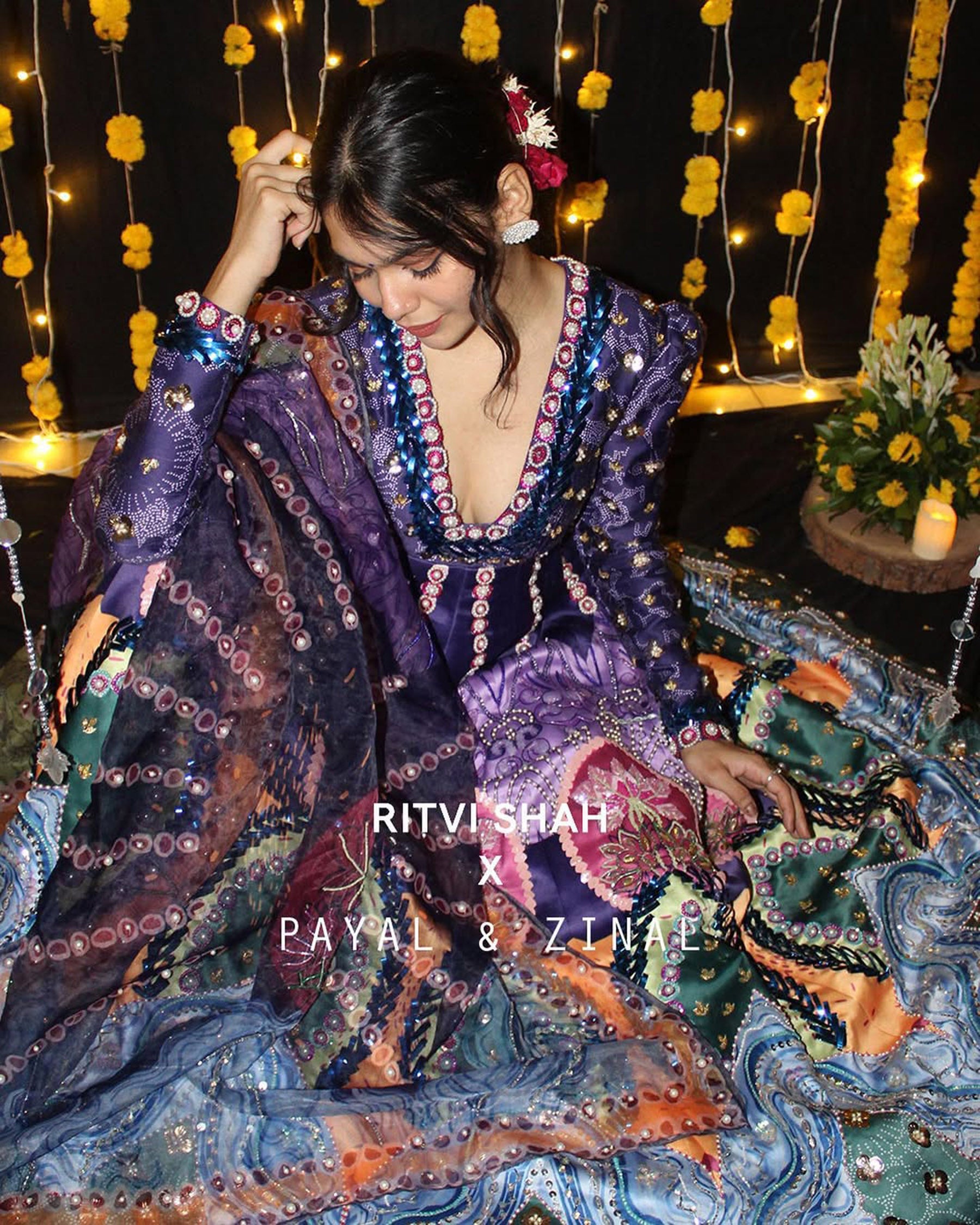 Ritvi shah In Purple Rain