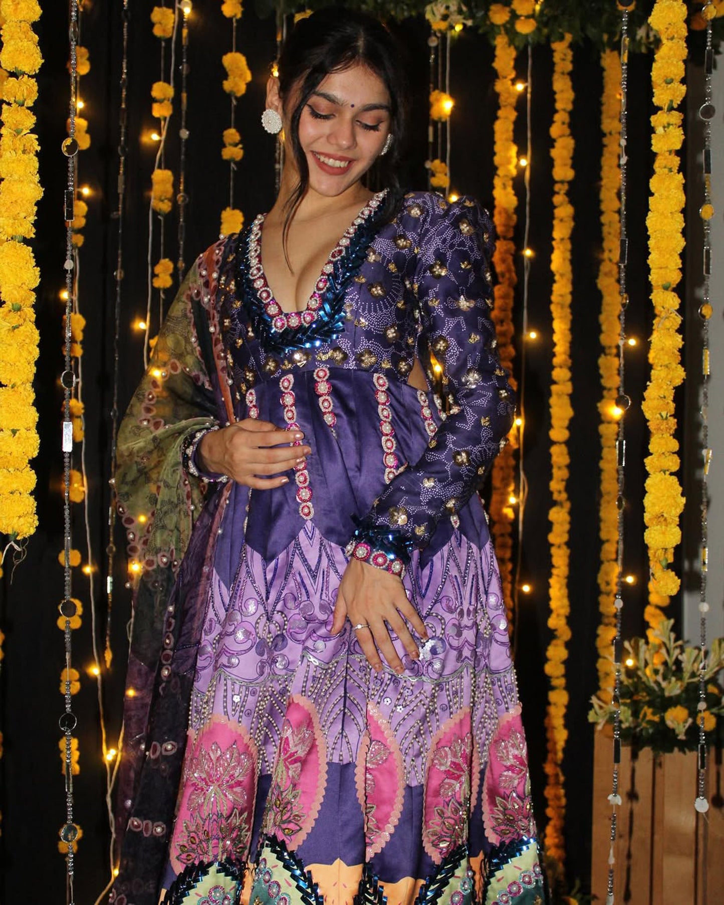 Ritvi shah In Purple Rain