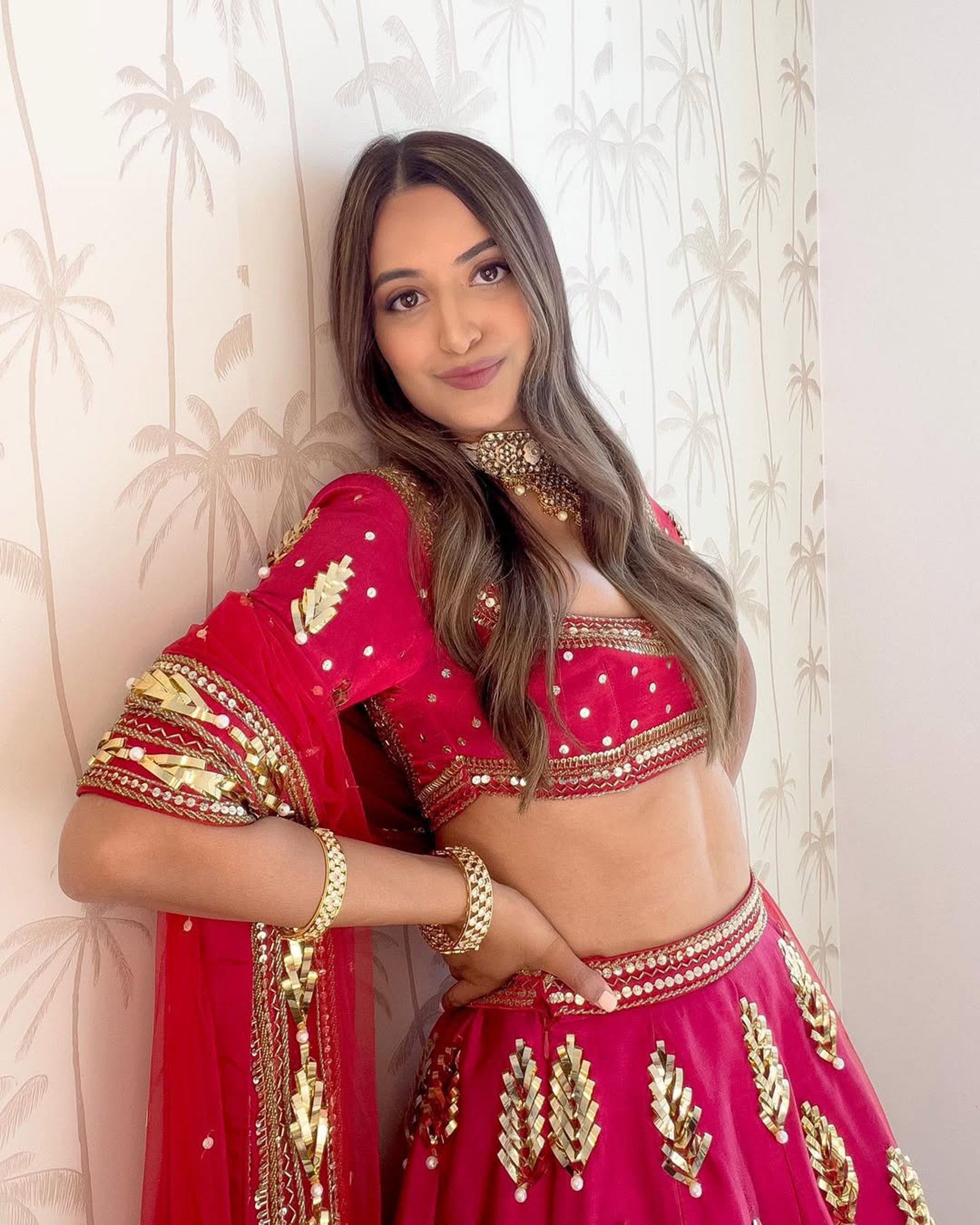 Natasha shah In Wedding Bells