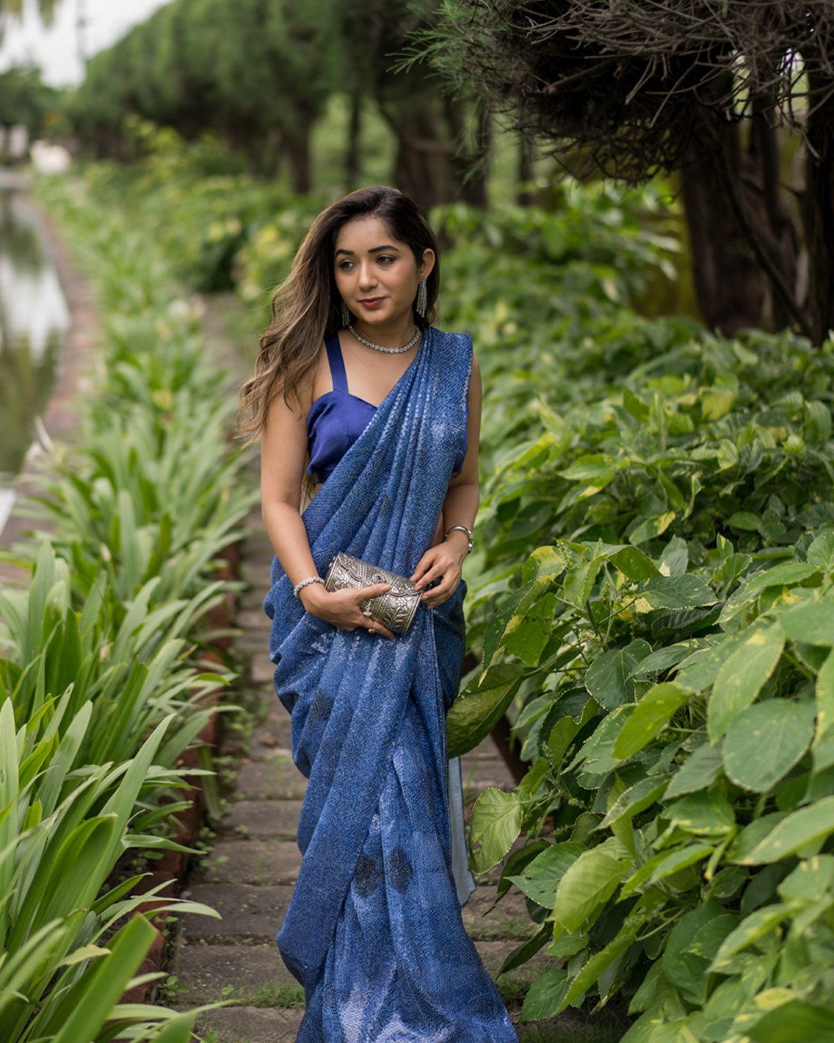 Azure Saree