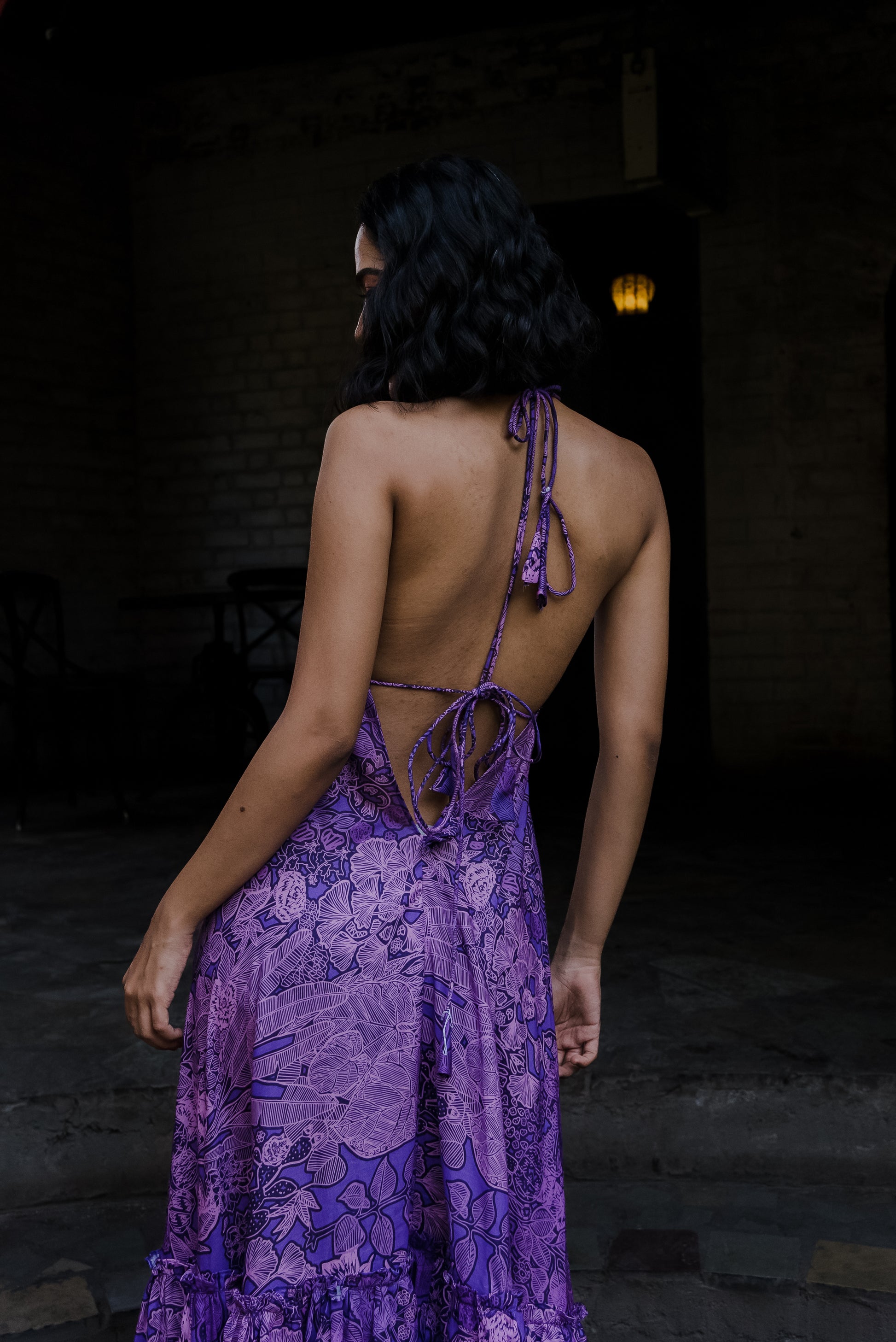Jungle print kafftan